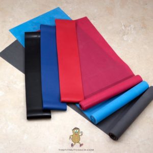 The Fit Nut Coach Resistance Band & Workout Guide Combo