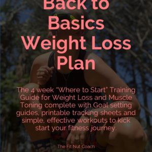 Back to Basics Weight Loss Plan