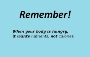 Read more about the article Calories vs Nutrients